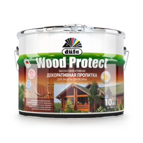Пропитка для защиты древесины с воском Dufa Wood Protect