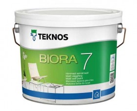 Матовая краска для стен Текнос Биора — Teknos Biora 7