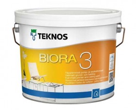 Краска для потолков Текнос Биора 3 — Teknos Biora 3