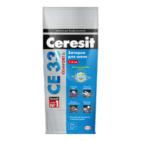 Ceresit СЕ 33 Comfort. Затирка для узких швов (до 6 мм)