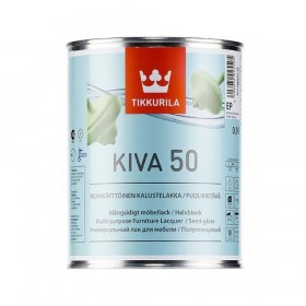 Полуглянцевый лак Кива -Tikkurila Kiva