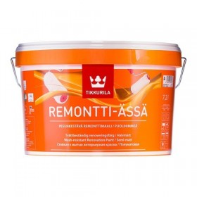 Стойкая к мытью краска Ремонтти-Ясся -Tikkurila Remontti-Assa
