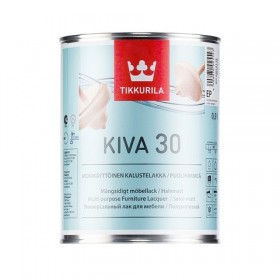 Полуматовый лак Кива -Tikkurila  Kiva