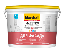 Фасадная акриловая краска Marshall Maestro