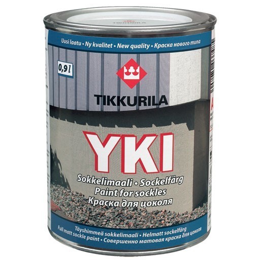 Краска для цоколя Тиккурила Юки - Tikkurila Yki sokkelimaali