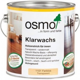 Масло с воском для твердых пород древесины OSMO Klarwachs