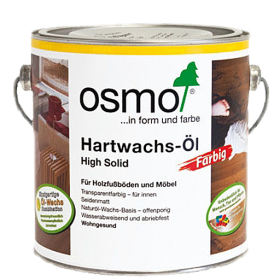 Цветное масло с твердым воском OSMO Hartwachs Farbig