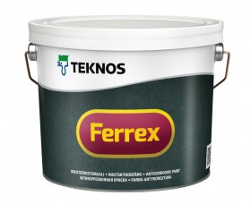 Краска антикоррозионная  Текнос Феррекс — Teknos Ferrex