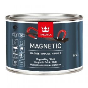 Магнитная краска Тиккурила Магнетик -Tikkurila Magnetic