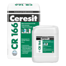 Ceresit CR 166. Эластичная гидроизоляционная масса компонент А