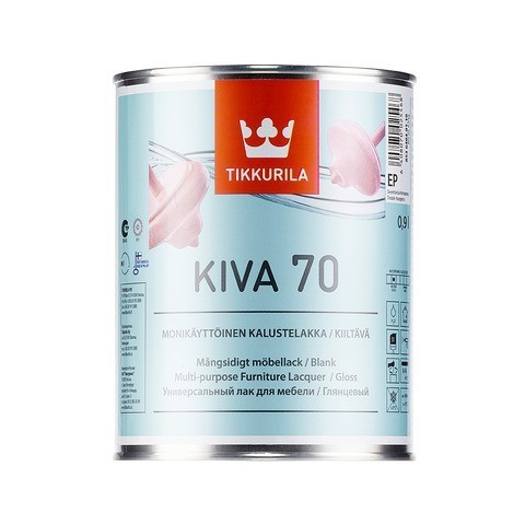 Глянцевый лак Кива -Tikkurila  Kiva