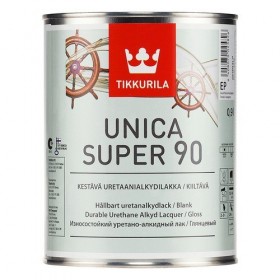 Глянцевый лак Тиккурила уника Супер -Tikkurila  Unica Super