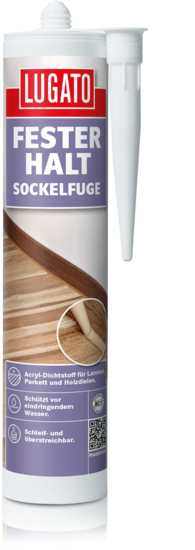 Акриловый герметик для швов на деревянных покрытиях Sockelfuge Lugato